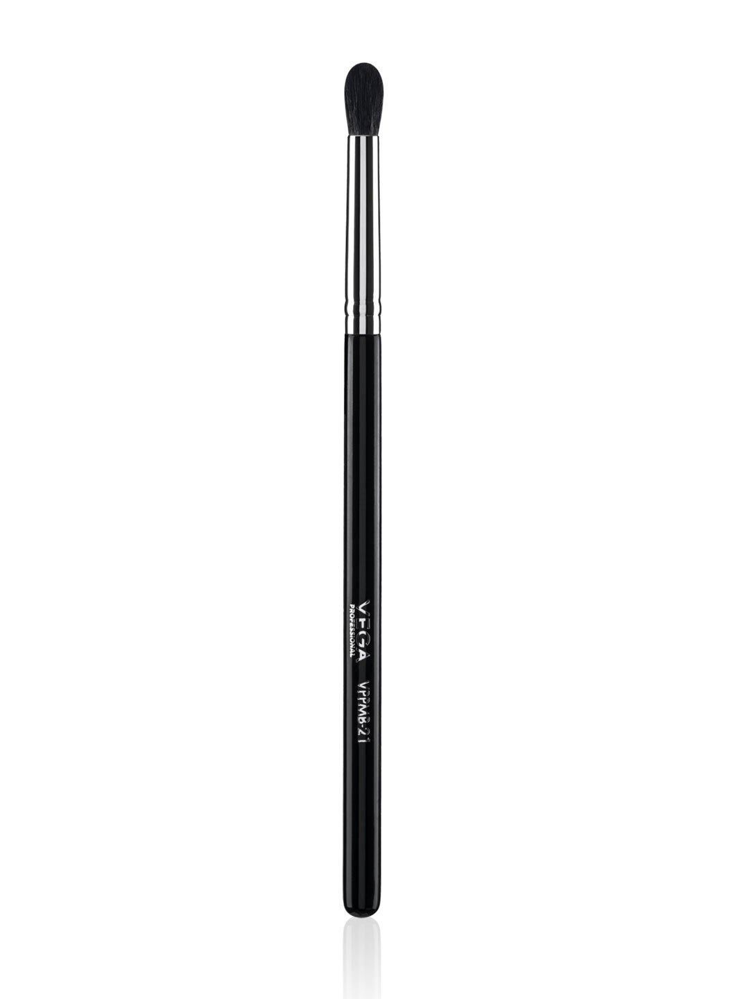 VEGA PROFESSIONAL VPPMB-21 Soft Bristles Taper Eyeshadow Blending Brush - Black