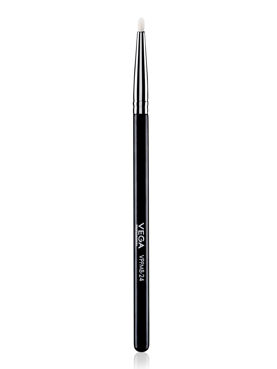 VEGA PROFESSIONAL VPPMB-24 Soft Bristles Smudging Smoky Eye Liner Brush - Black