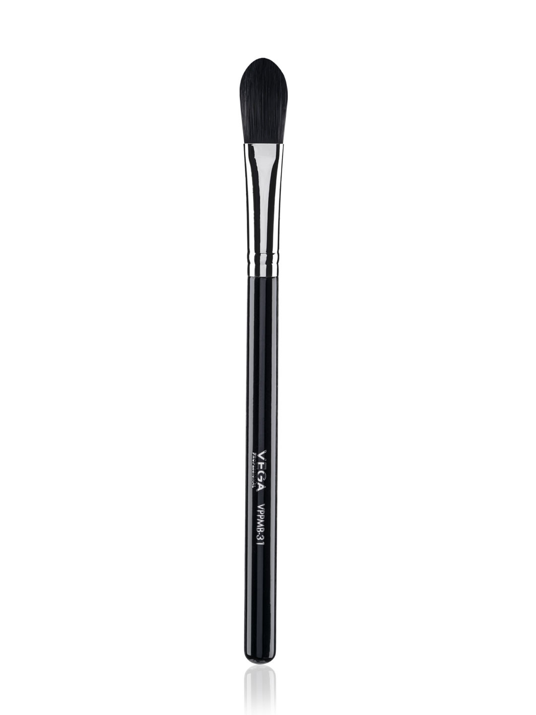 VEGA PROFESSIONAL VPPMB-31 Soft Bristles Mini Foundation Brush - Black