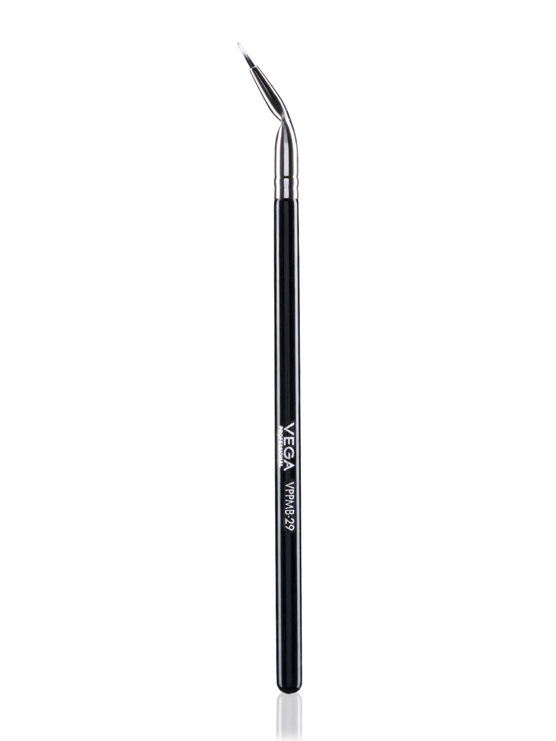 VEGA PROFESSIONAL VPPMB-29 Soft Bristles Angled Lip Brush - Black