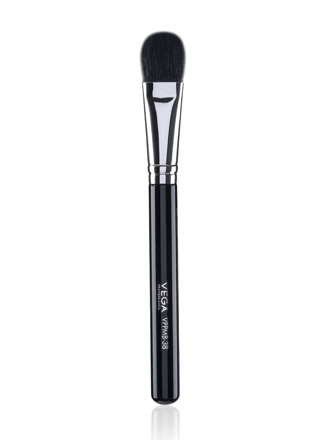 VEGA PROFESSIONAL VPPMB-38 Soft Bristles Small Powder Brush - Black