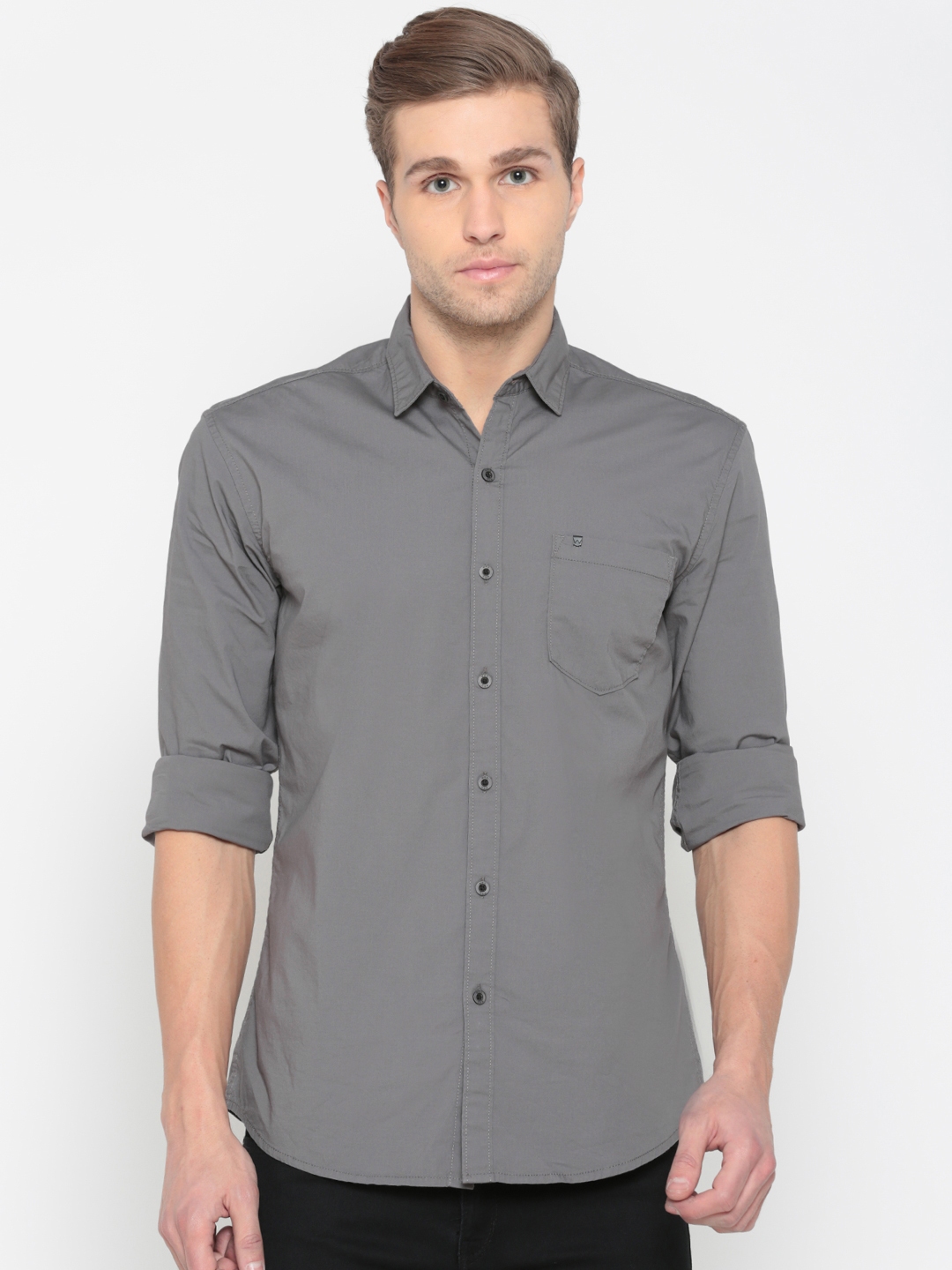 wrangler grey shirt