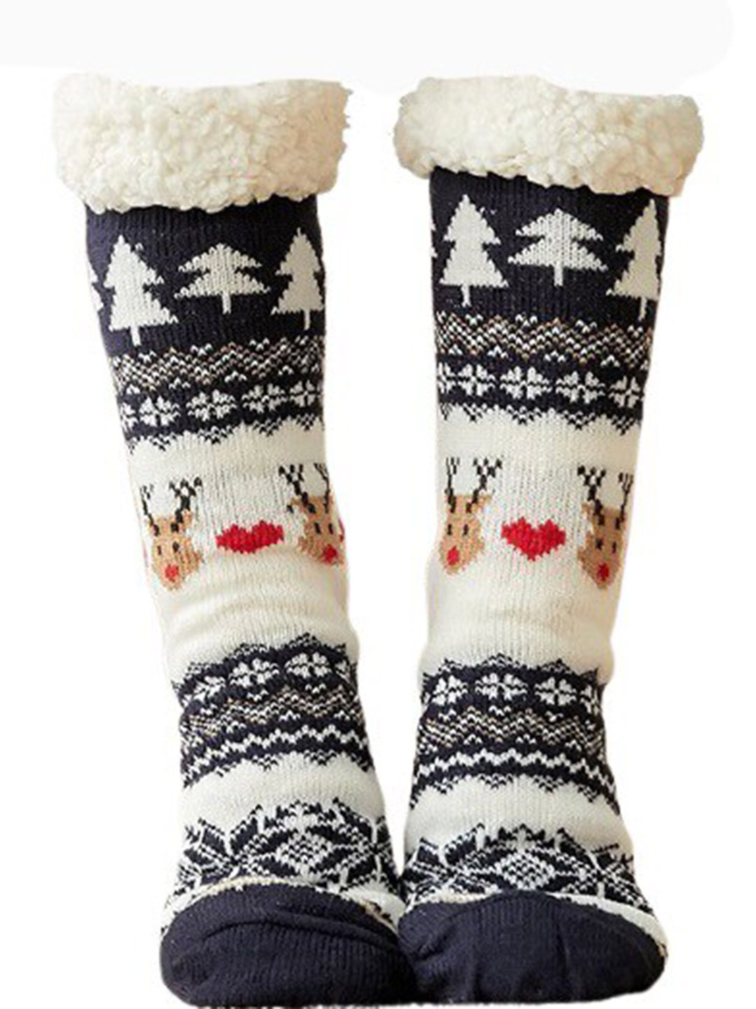 Alexvyan Women Calf-Length Winter Woolen Warm Thermal Socks