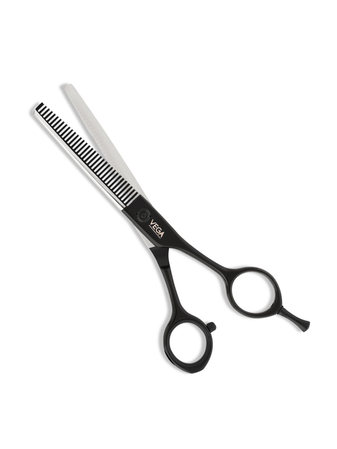 VEGA PROFESSIONAL VPPSC-08 Carbon Crest Thinning Hairdressing Scissor - Black
