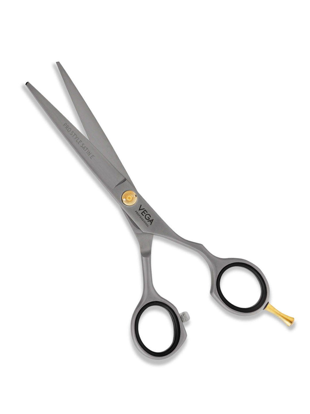 VEGA PROFESSIONAL VPMSC-15 Pro Style Satin E 6-Inches Hairdressing Scissor - Silver