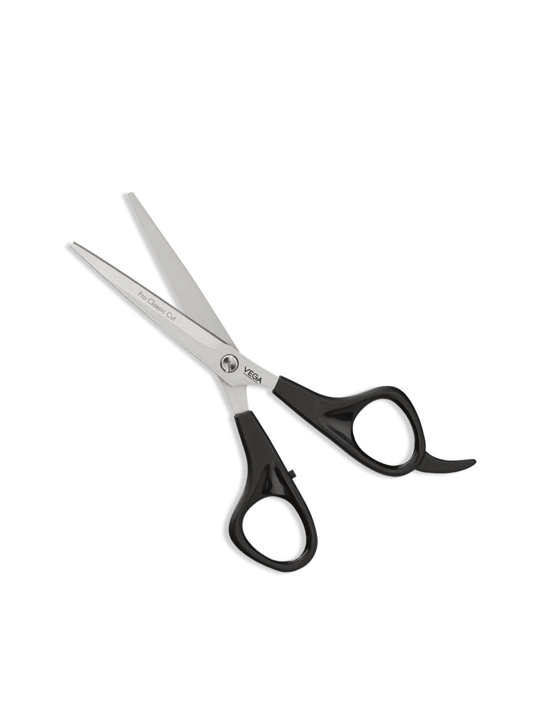 VEGA PROFESSIONAL VPVSC-30 Pro Classic Cut 5.5-Inch Hairdressing Scissor - Silver & Black