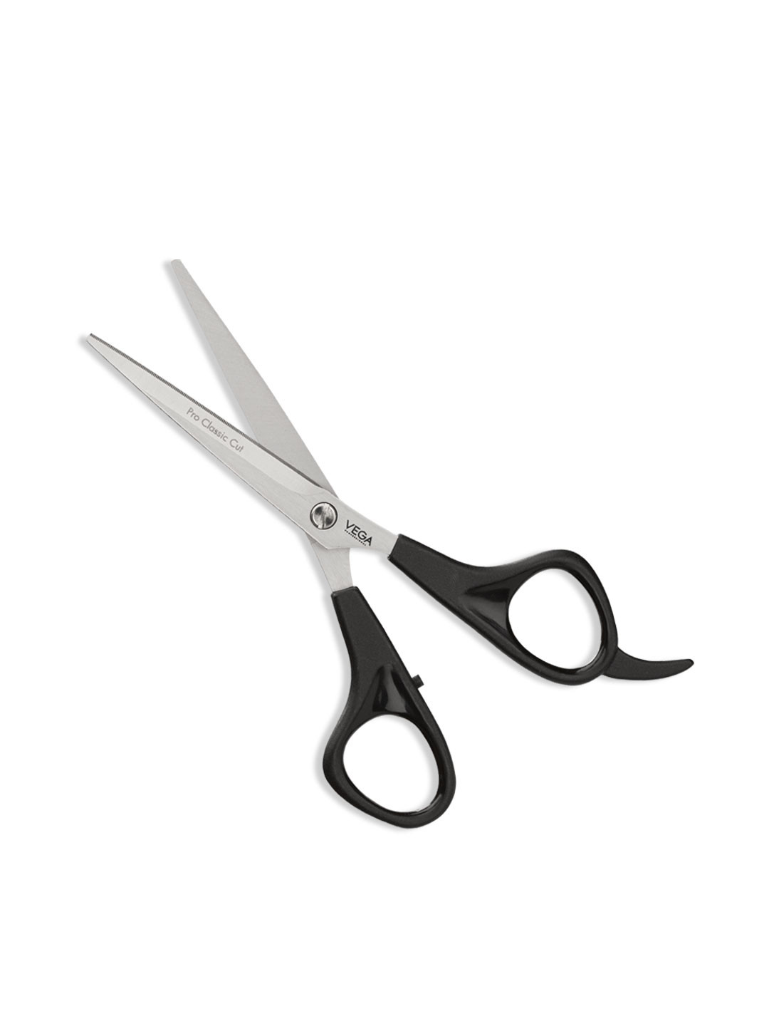 VEGA PROFESSIONAL VPVSC-34 Pro Classic Cut 5-Inches Hairdressing Scissor - Silver & Black