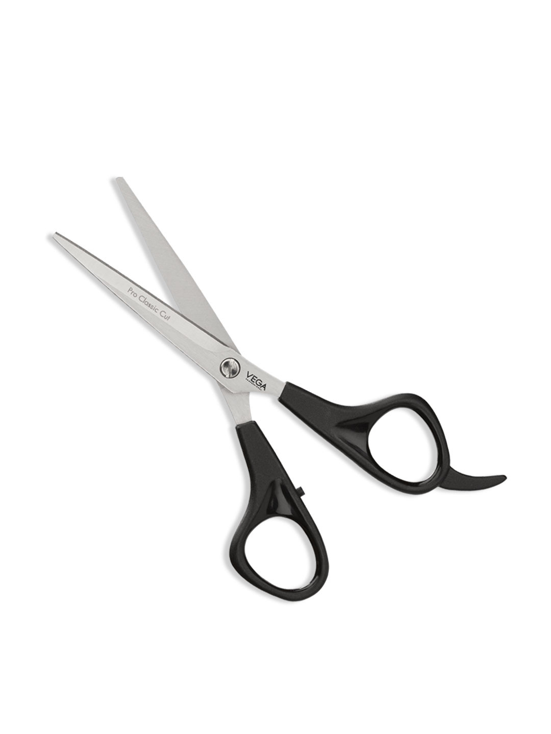 VEGA PROFESSIONAL VPVSC-31 Pro Classic Cut 6-Inches Hairdressing Scissor - Silver & Black