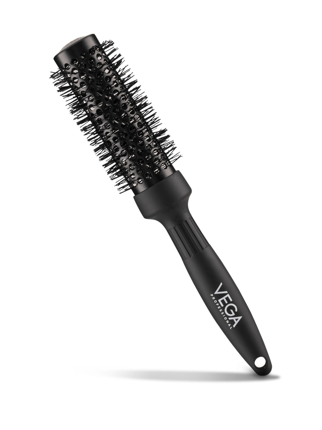 VEGA PROFESSIONAL VPMHB-12 Carbon Dry Thermal Blow Dry 32mm Round Hair Brush - Black