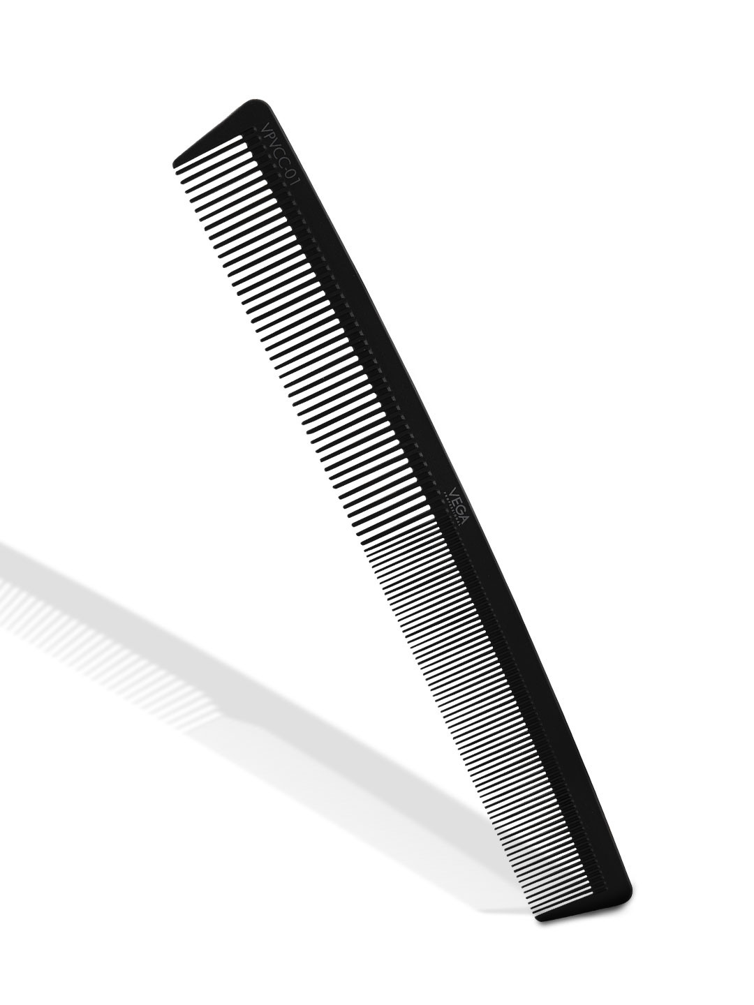 VEGA PROFESSIONAL VPVCC-01 Carbon Anti-Static Classic Dressing Comb - Black Line