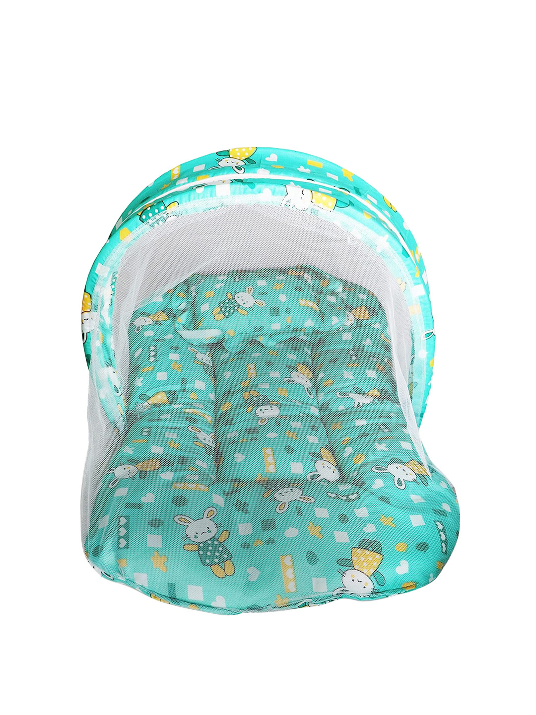 BeyBee Infants Printed Baby Bed Sets With Mosquito Net