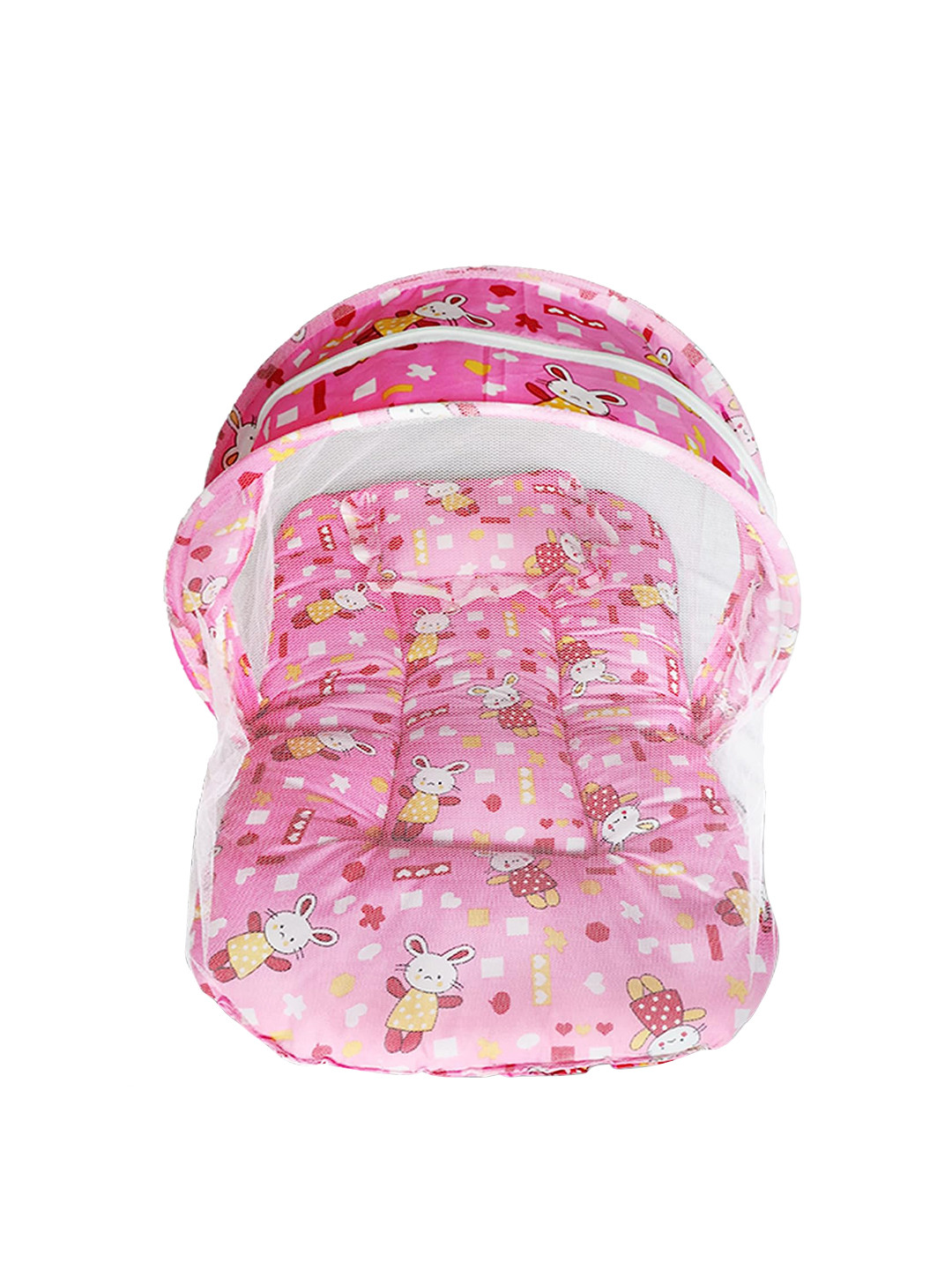 BeyBee Infants Printed Baby Bed Sets With Mosquito Net