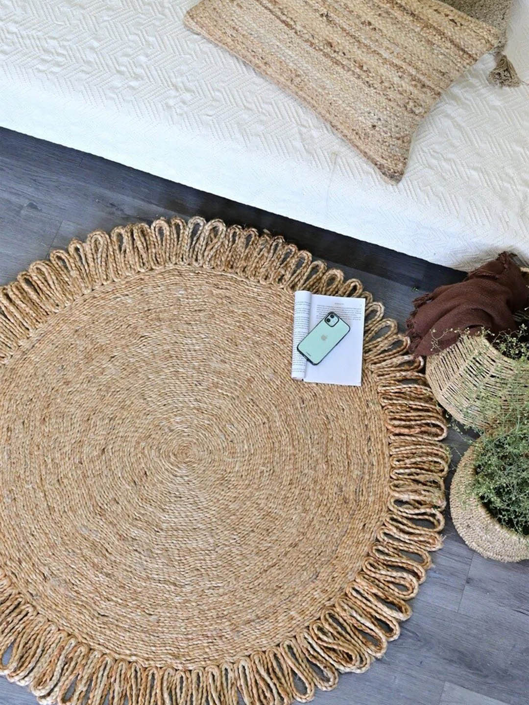 Art Avenue DESIRE Brown Jute Carpet
