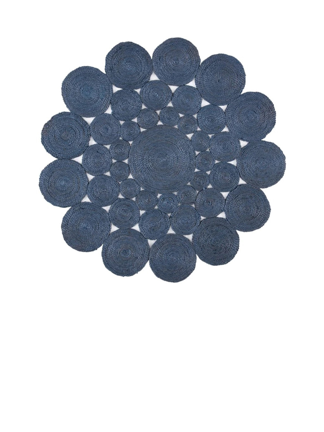 Art Avenue TANSY Blue Jute Carpet