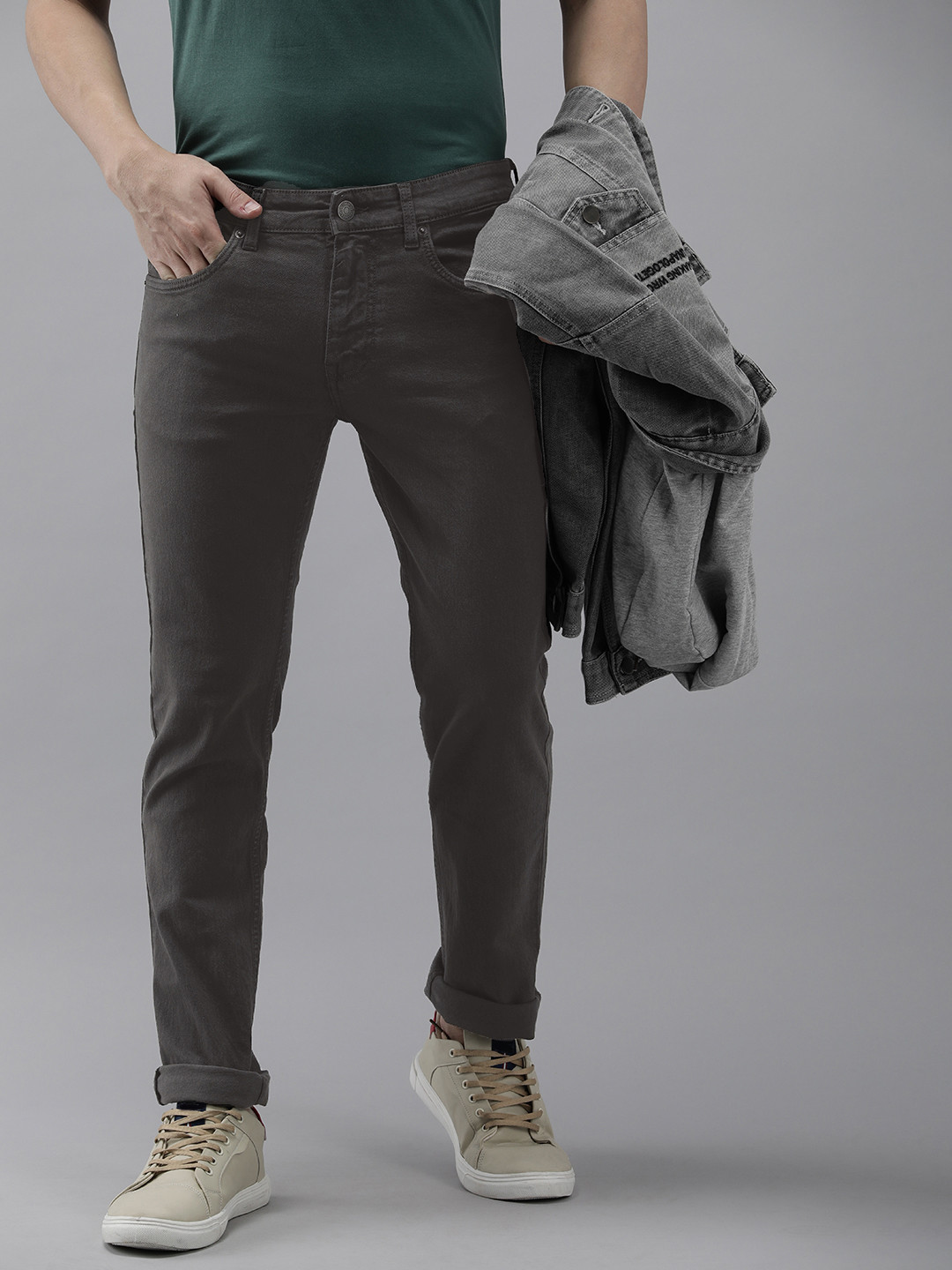 U.S. Polo Assn. Denim Co. Men Brandon Slim Tapered Fit Stretchable Jeans