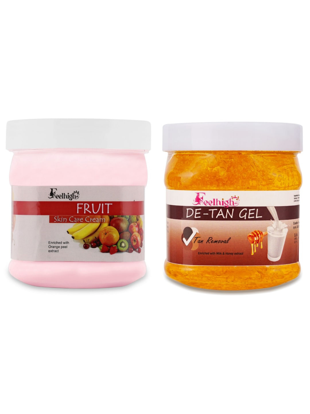 FEELHIGH Face & Body Fruit Cream & De Tan Gel