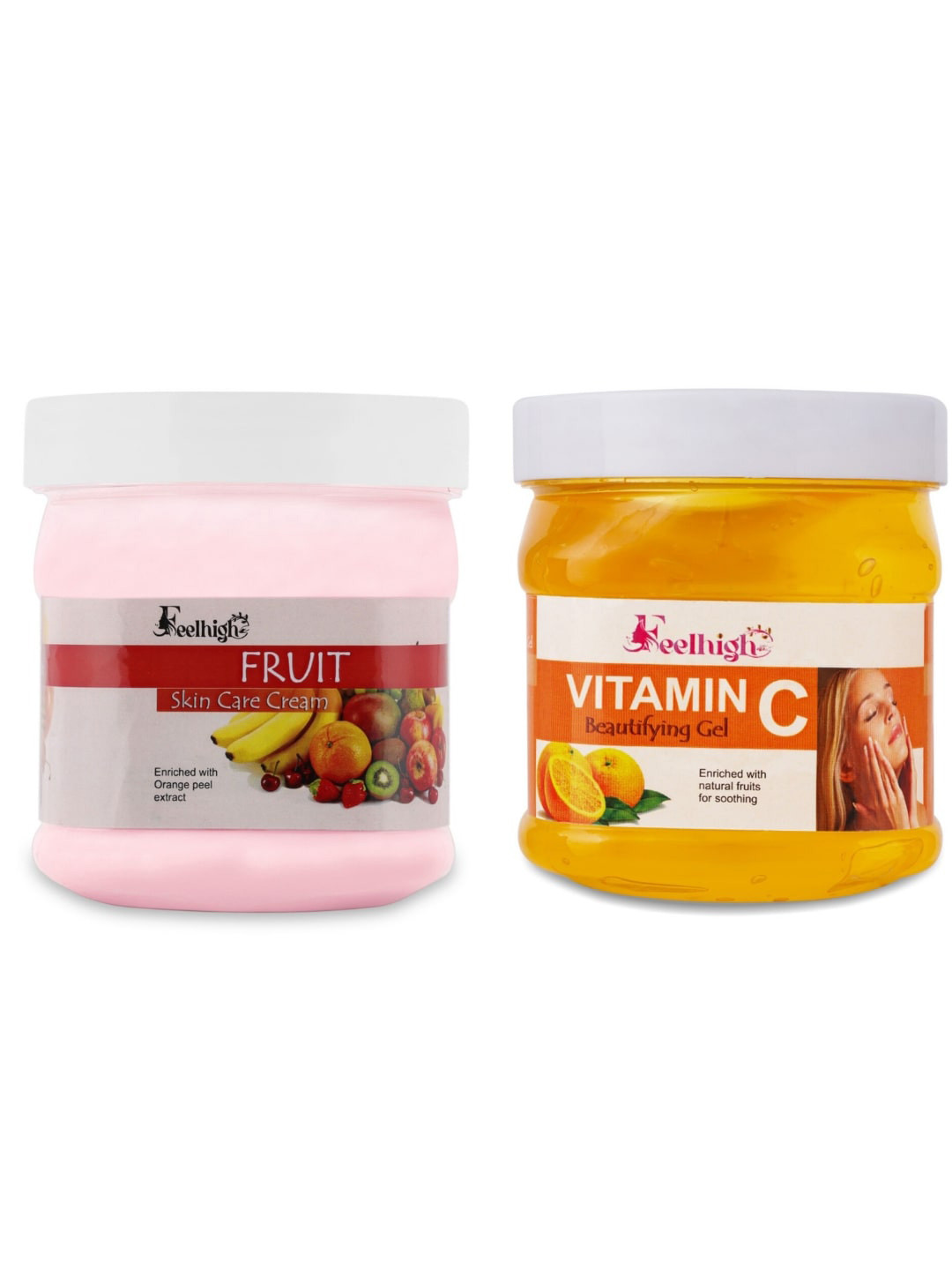 FEELHIGH Face & Body Fruit Cream & Vitamin C Gel
