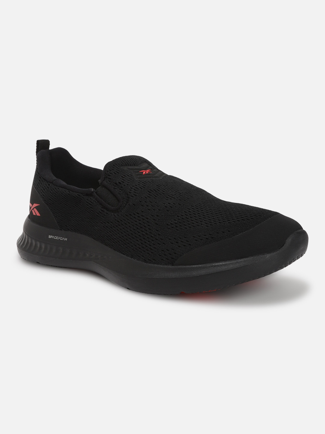 Reebok Men Woven Design Captain Comfort Slip Walking Shoes