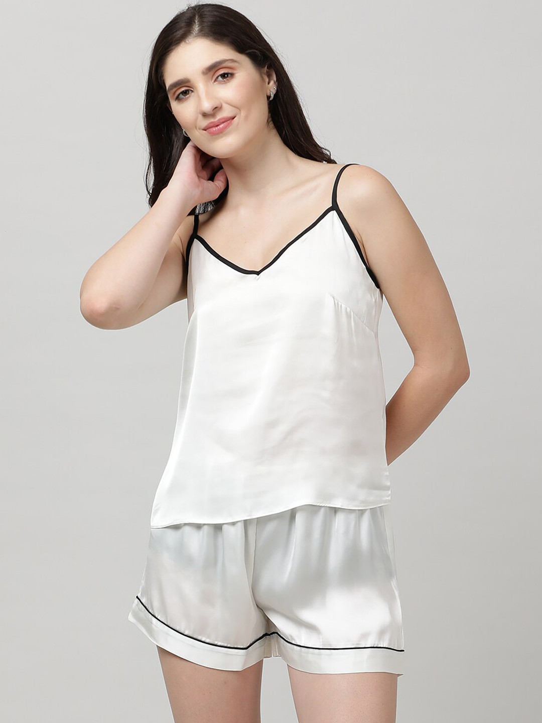 mackly Shoulder Straps Night Suit