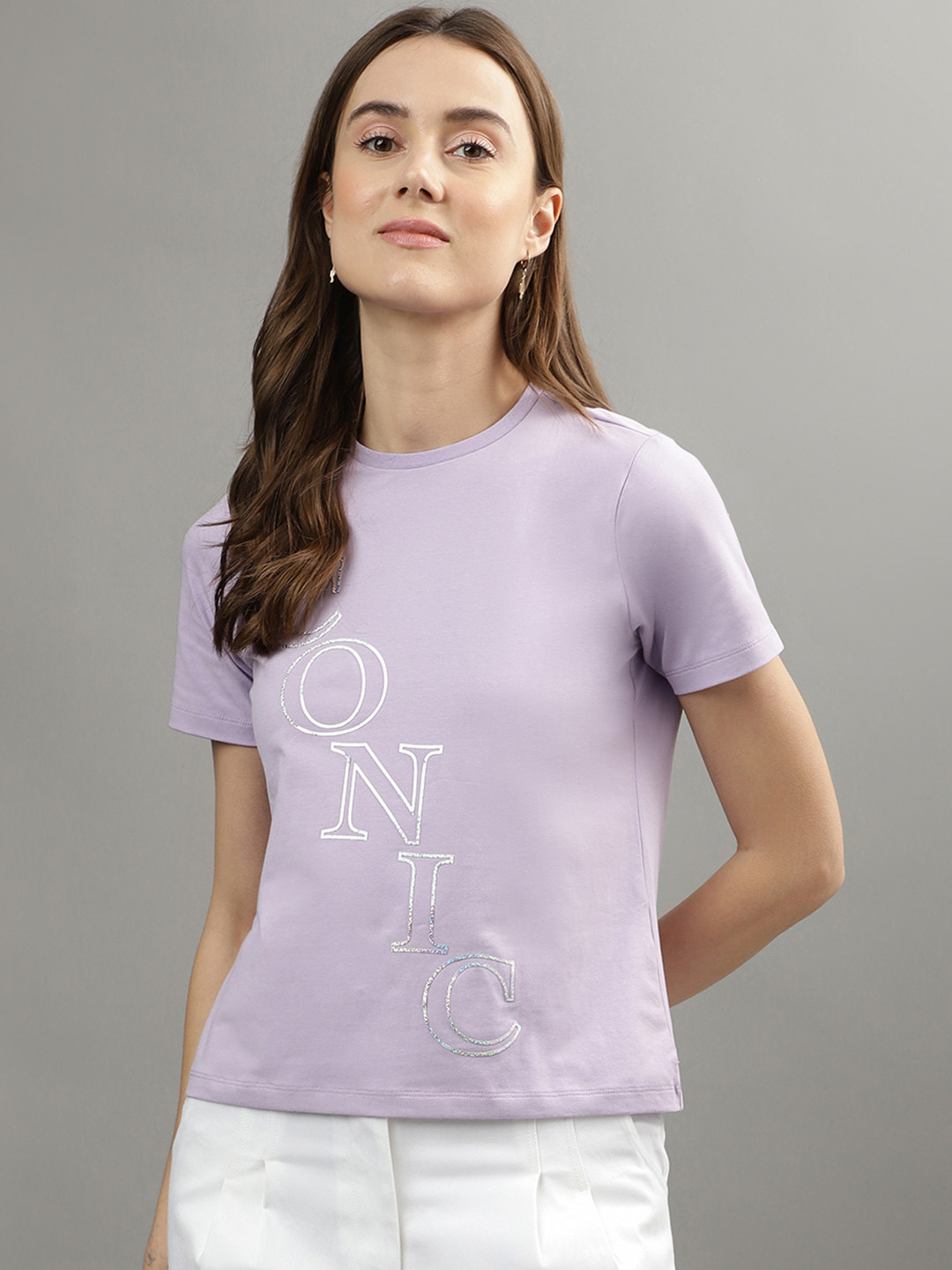 Iconic Round Neck Regular Fit T-shirt