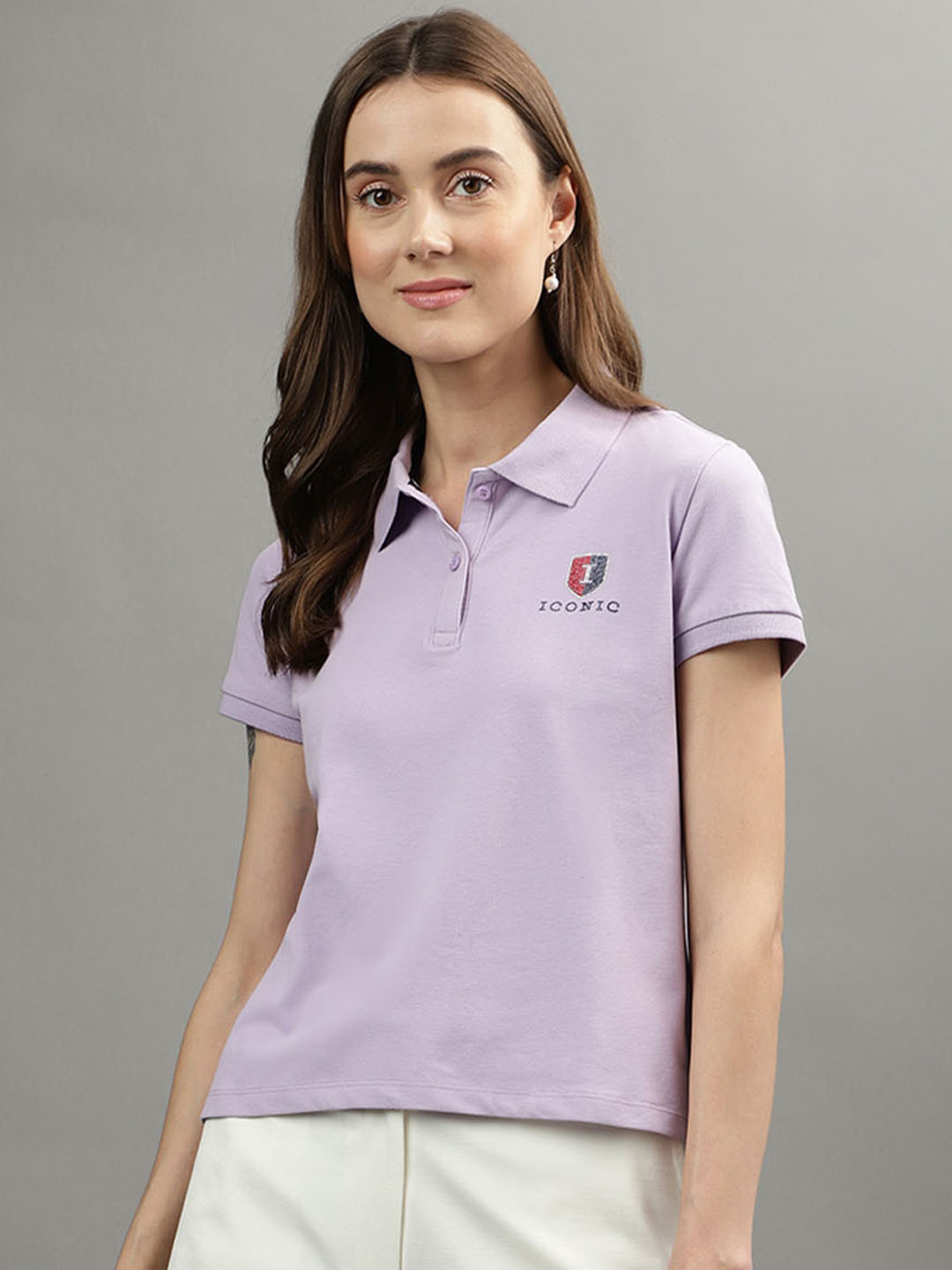 Iconic Polo Collar Regular Fit T-shirt
