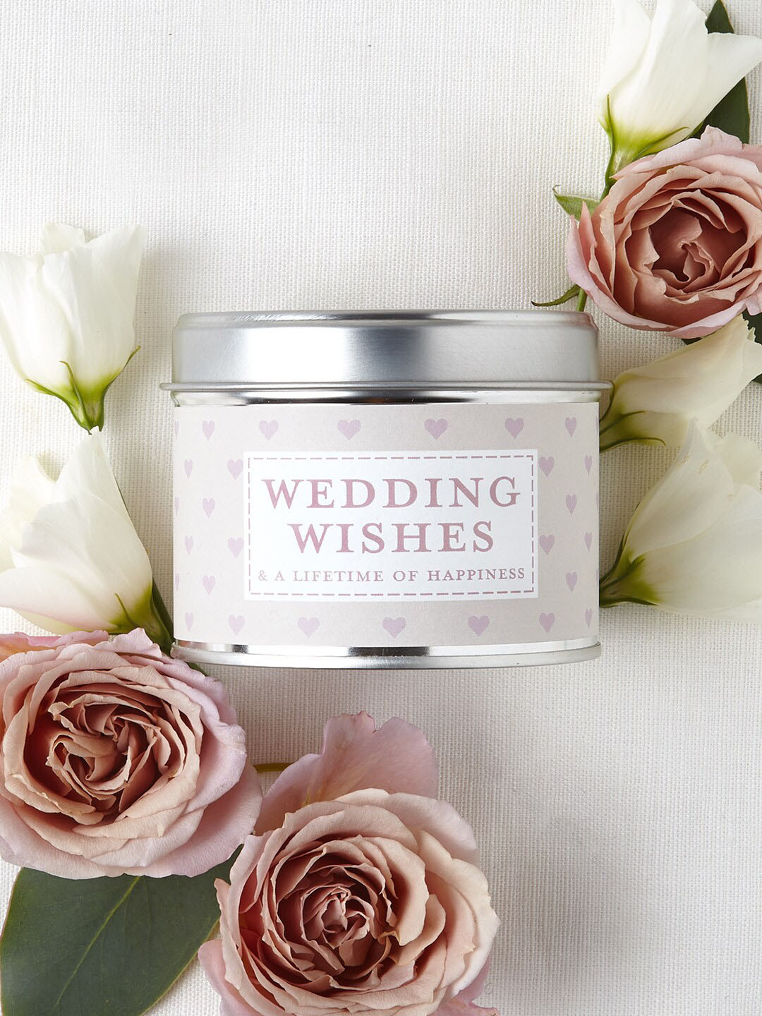 Aromatic Fables Wedding Wishes 1 Wick Scented Conversational Round Regular Jar Candles