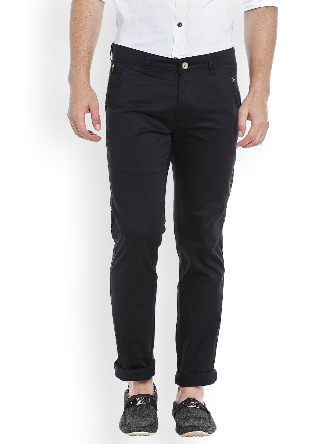 Dcot Regular Fit Men Black Trousers  Buy Dcot Regular Fit Men Black  Trousers Online at Best Prices in India  Flipkartcom