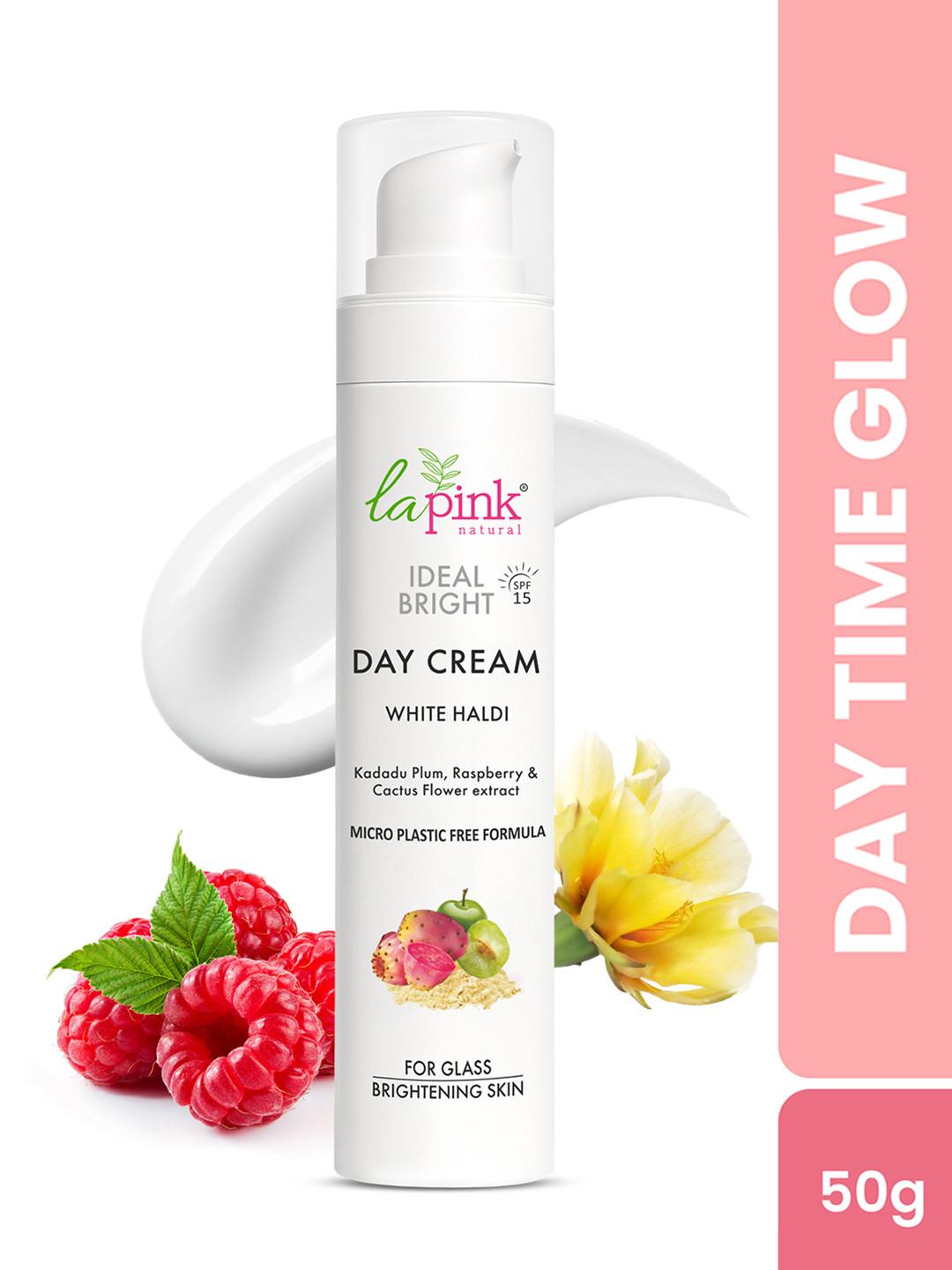 La Pink Ideal Bright Day Oil Free Skin Brightening Cream with SPF 15 - 50 g