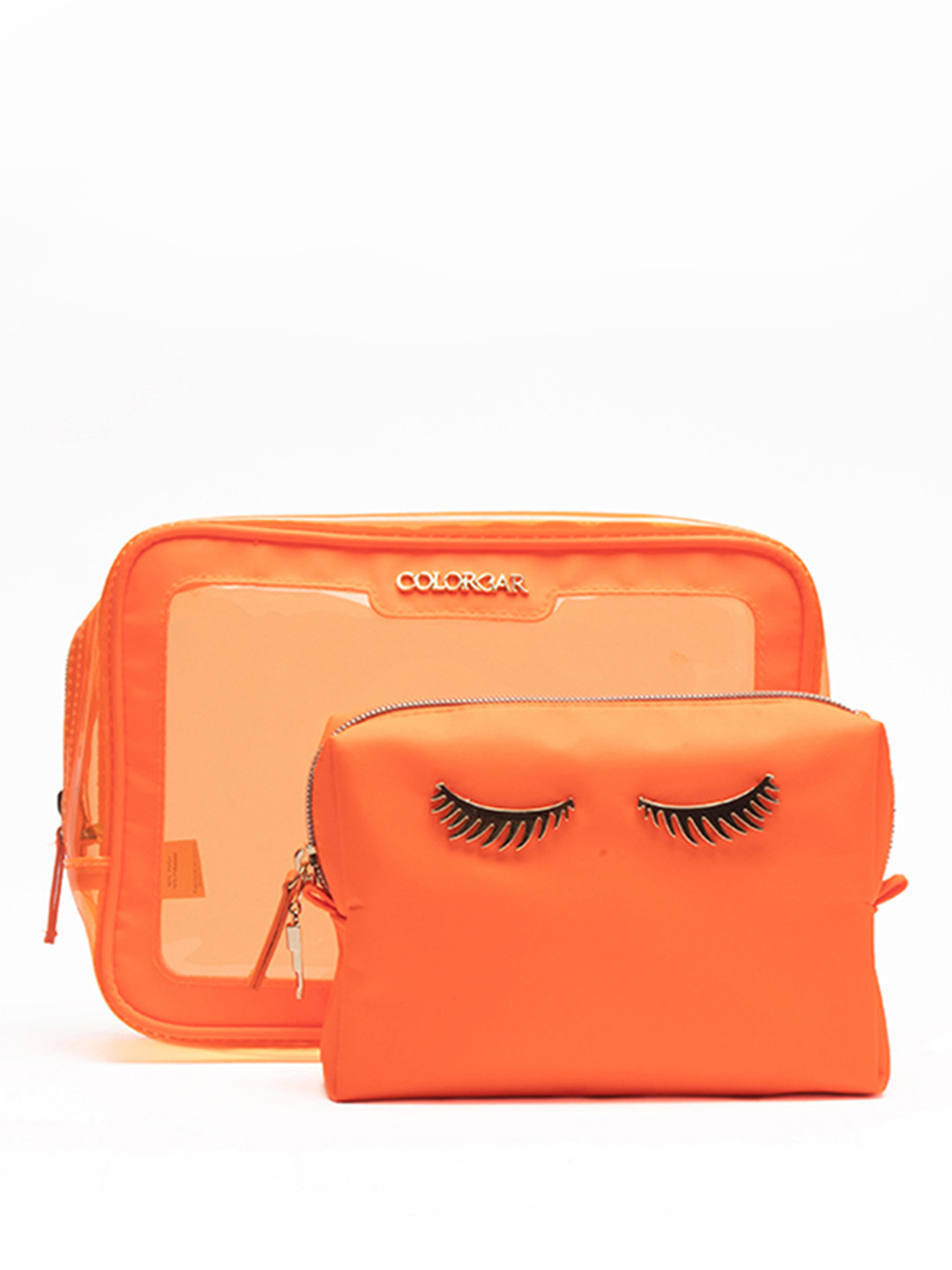 Colorbar Set Of 2 Lips & Lashes Box Travel Pouch