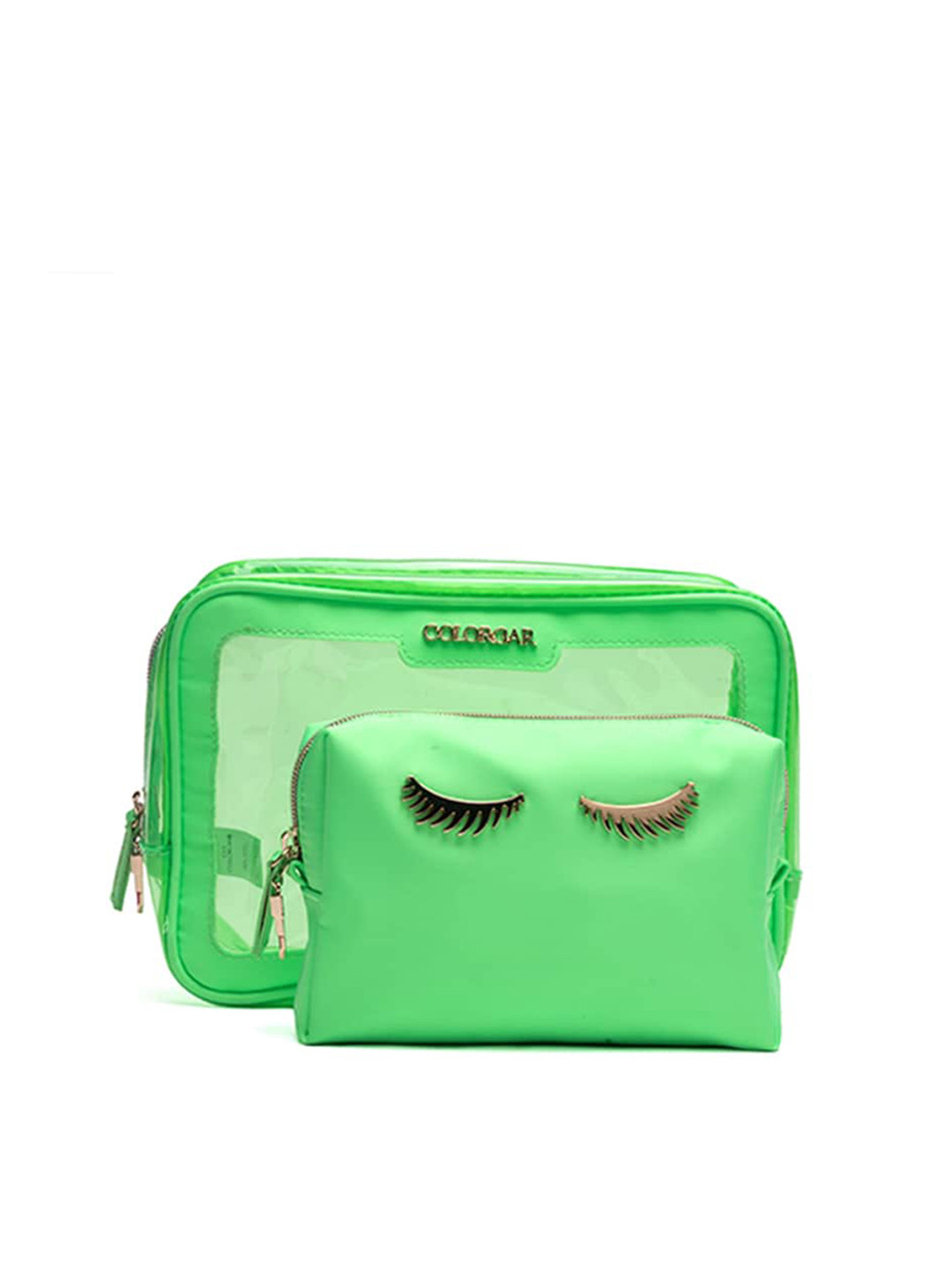 Colorbar Set Of 2 Lips & Lashes Travel Box Pouch