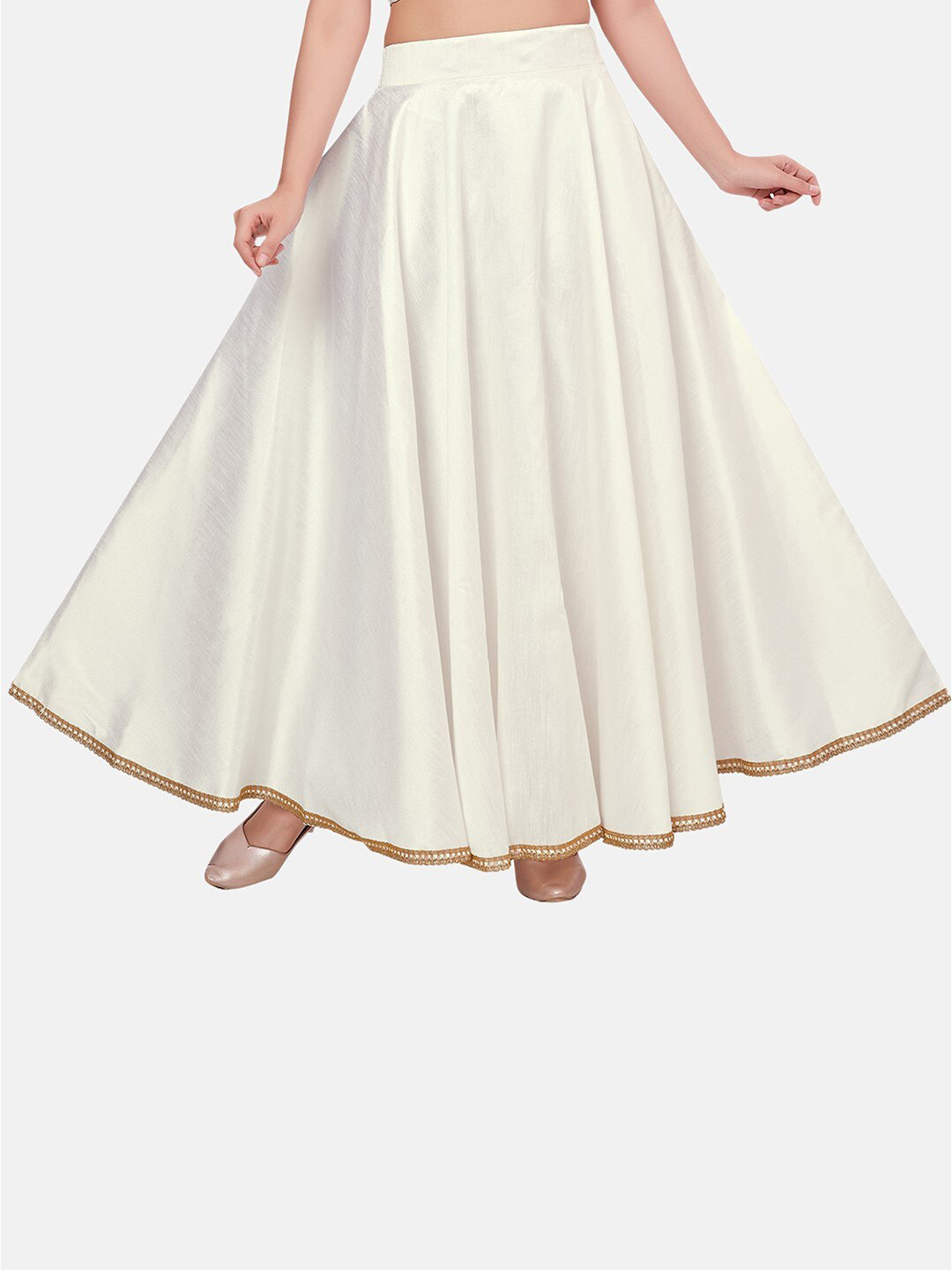 Studio Shringaar Flared Maxi Skirt