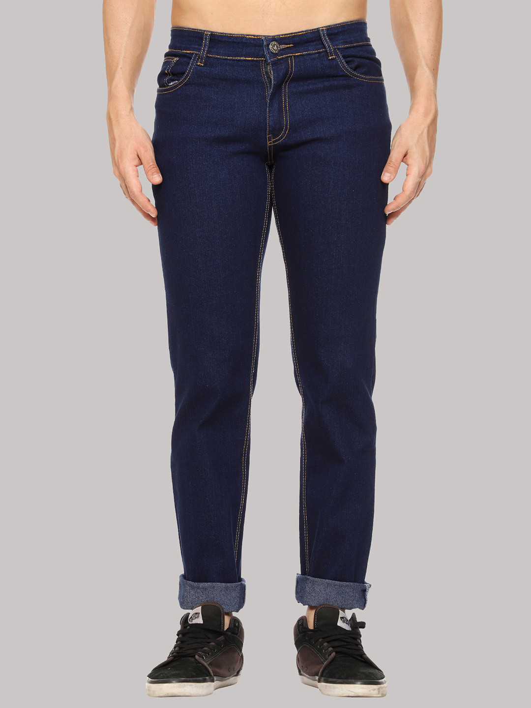 Jb Just BLACK Men Urban Slim Acid Wash Stretchable Jeans