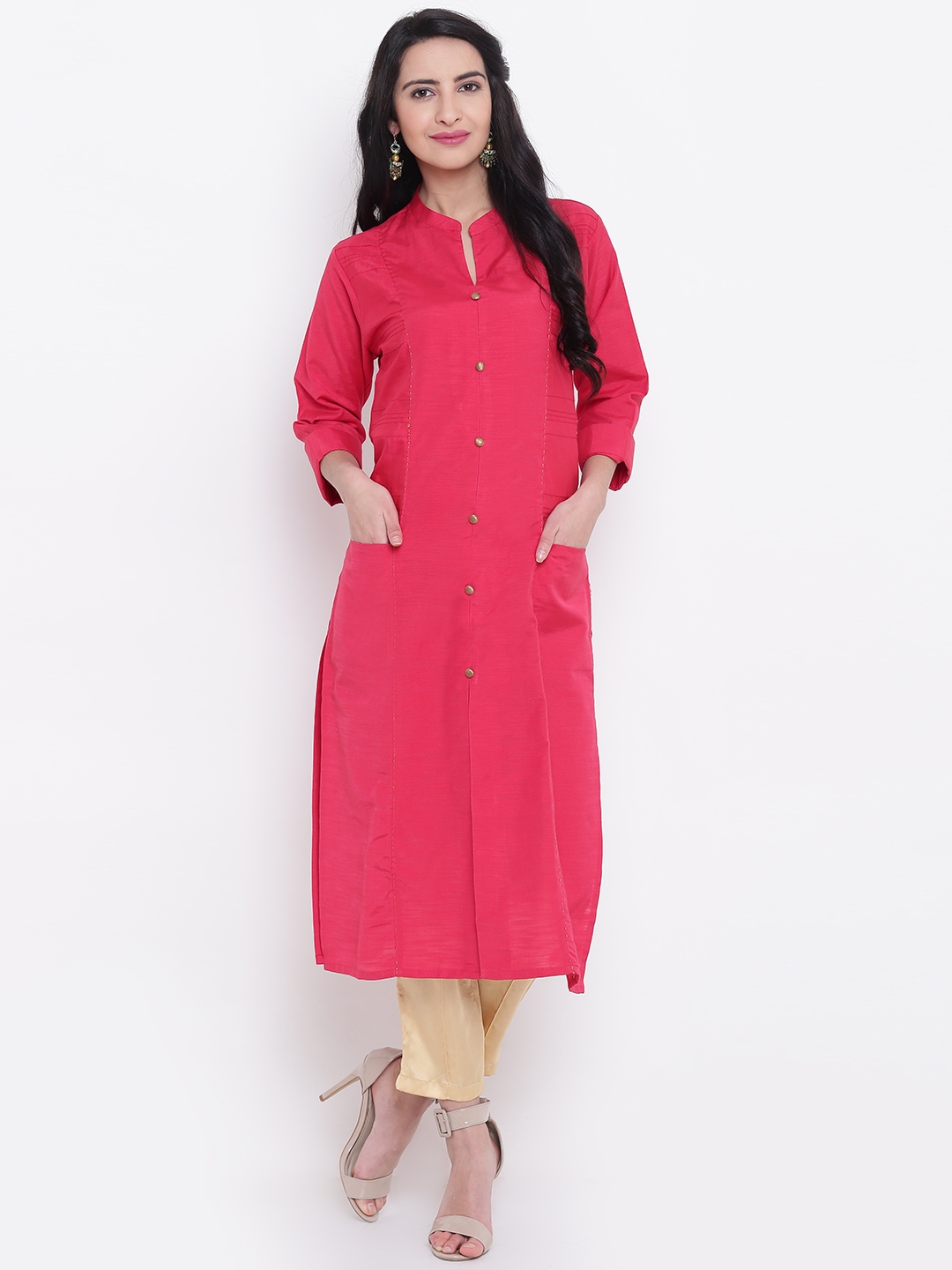 shree women's straight kurta