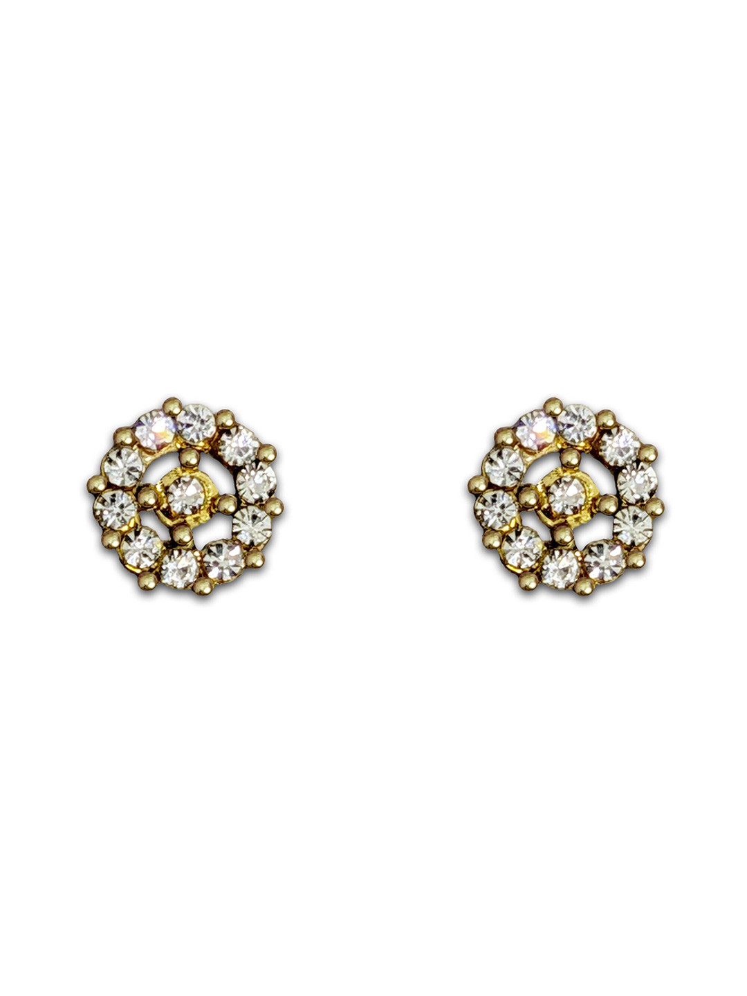 Comet Busters Stone Studded Non Piercing Ear Stickers Stud Earring