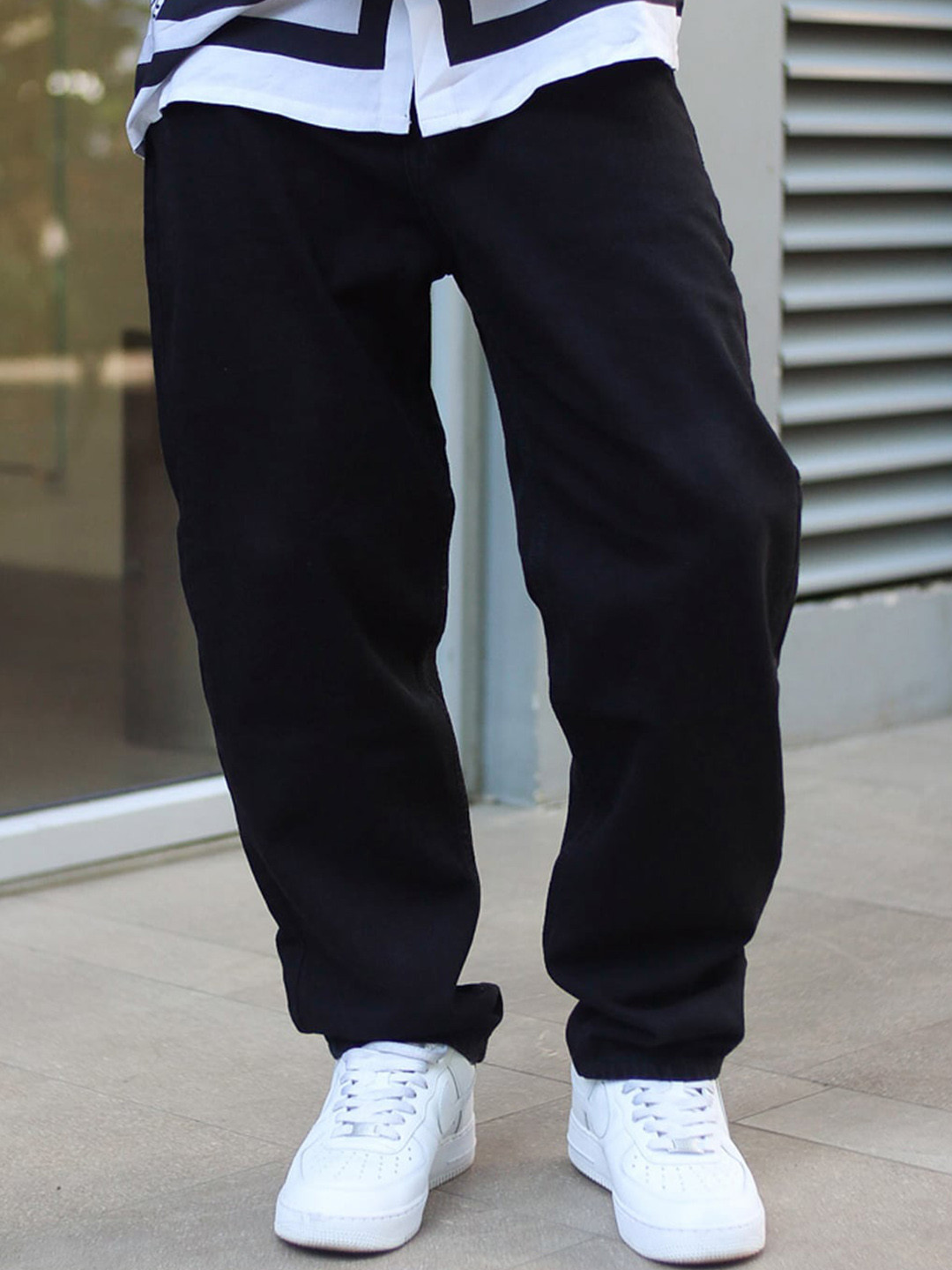 Powerlook Men Baggy Fit Clean Look Jeans