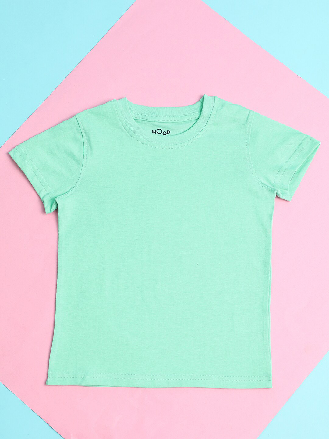 Hoop Girls Round Neck Cotton T-shirt