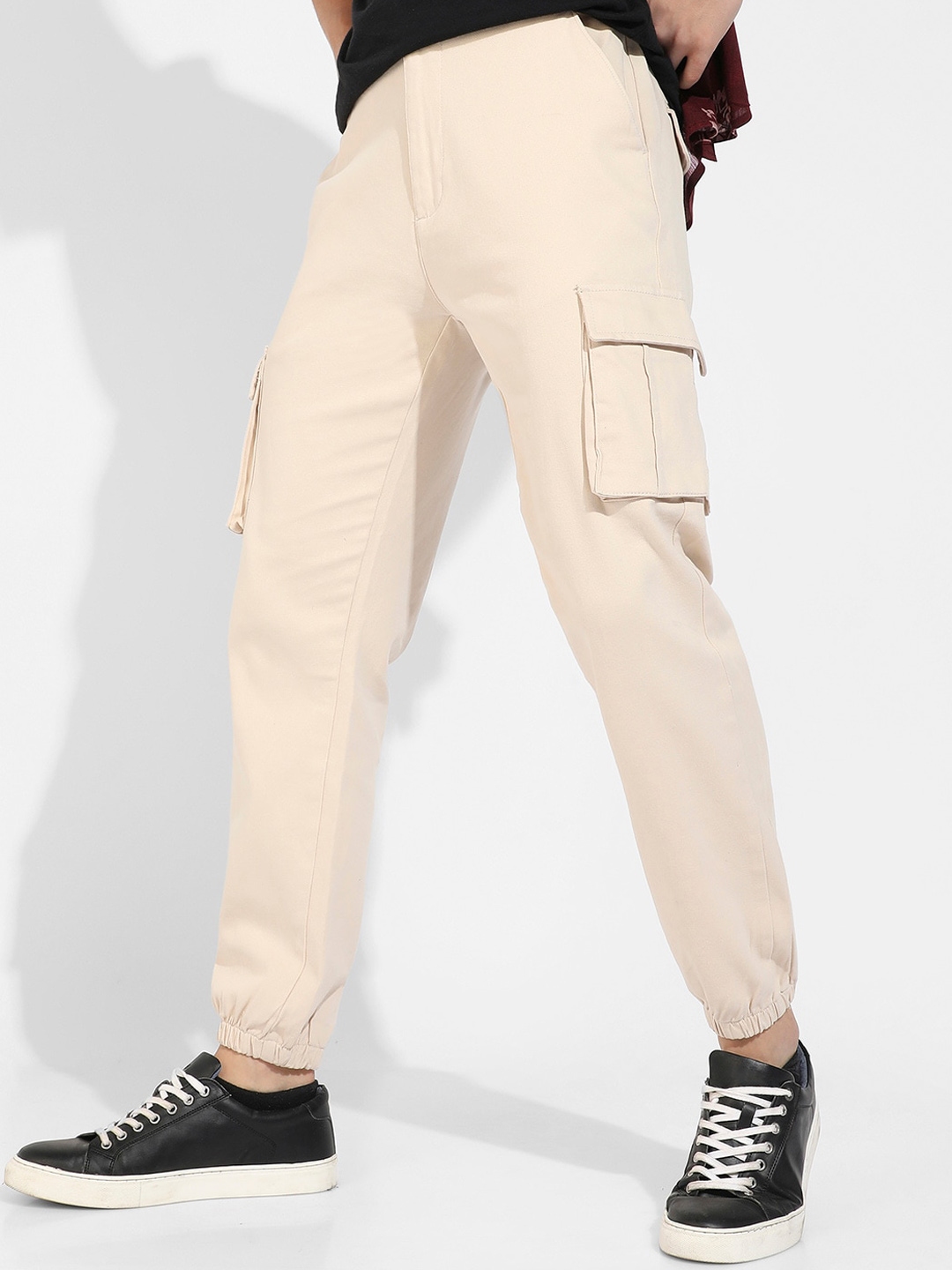 Pantalón cargo V1 Beige