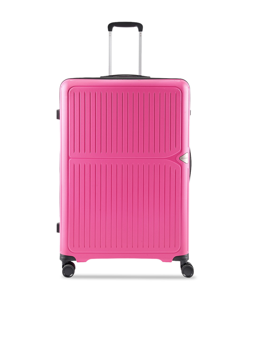 Aristocrat Textured 360 Degree Rotation Hard Sided Luggage Trolley