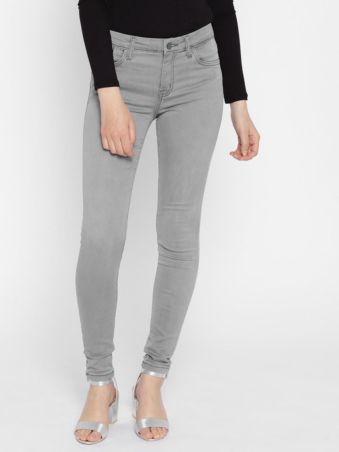 grey jeans for women