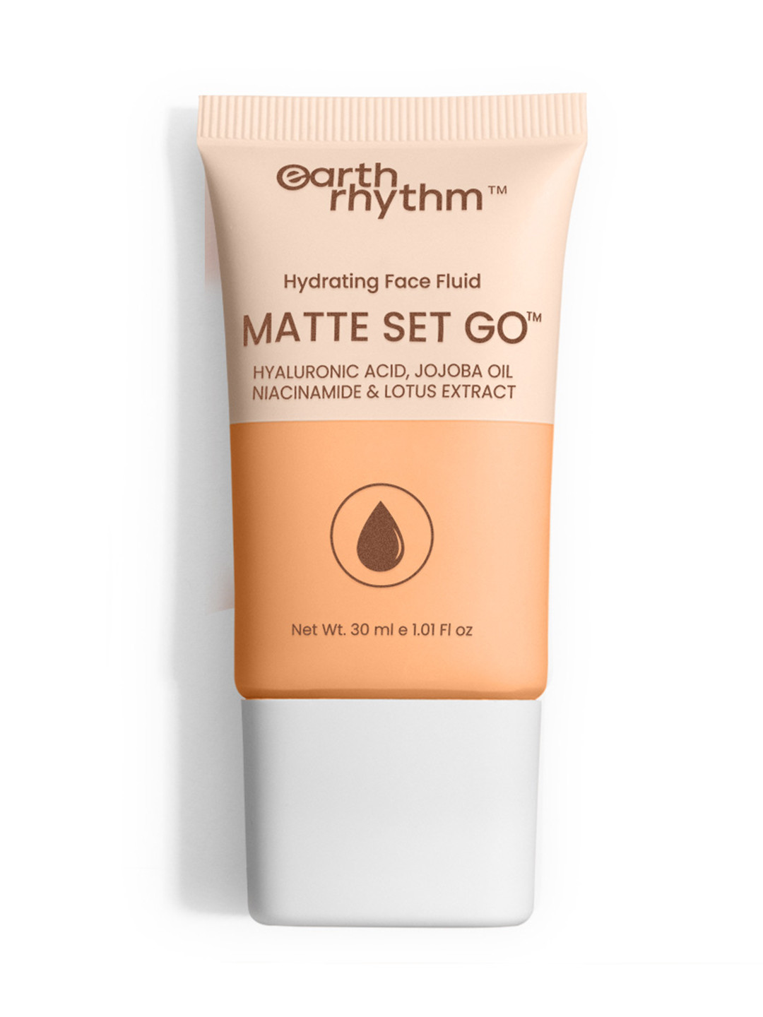 Earth Rhythm Matte Set Go Hydrating Face Fluid SPF 30 Foundation 30ml - Toasty Taut