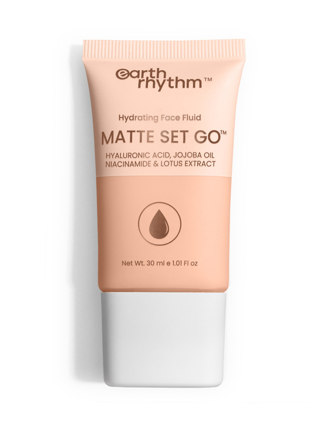 Earth Rhythm Matte Set Go Hydrating Face Fluid SPF 30 Foundation 30ml - Spiced Coffee