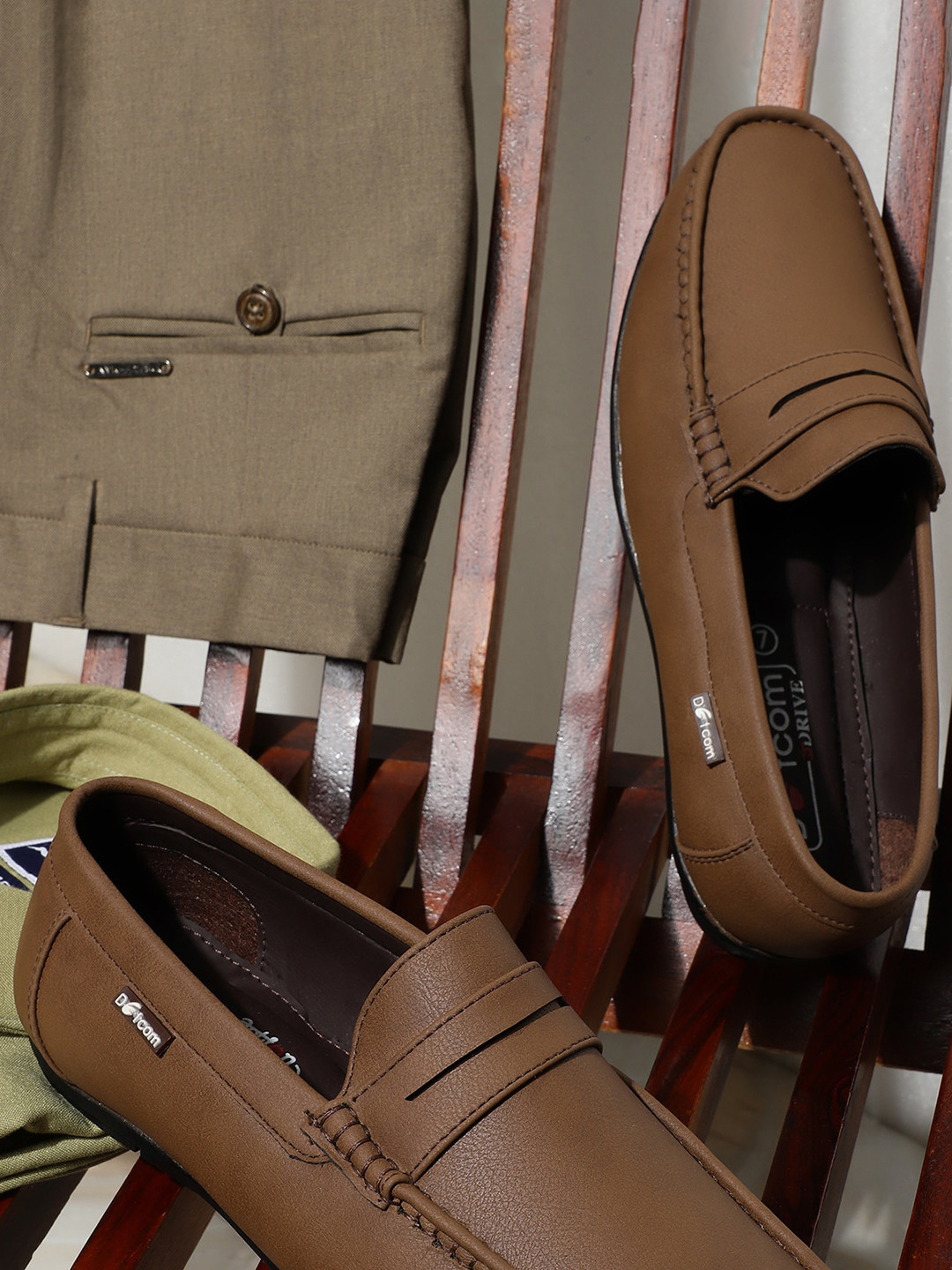 Action Men DOTCOM Lightweight Comfort Insole Penny Loafers