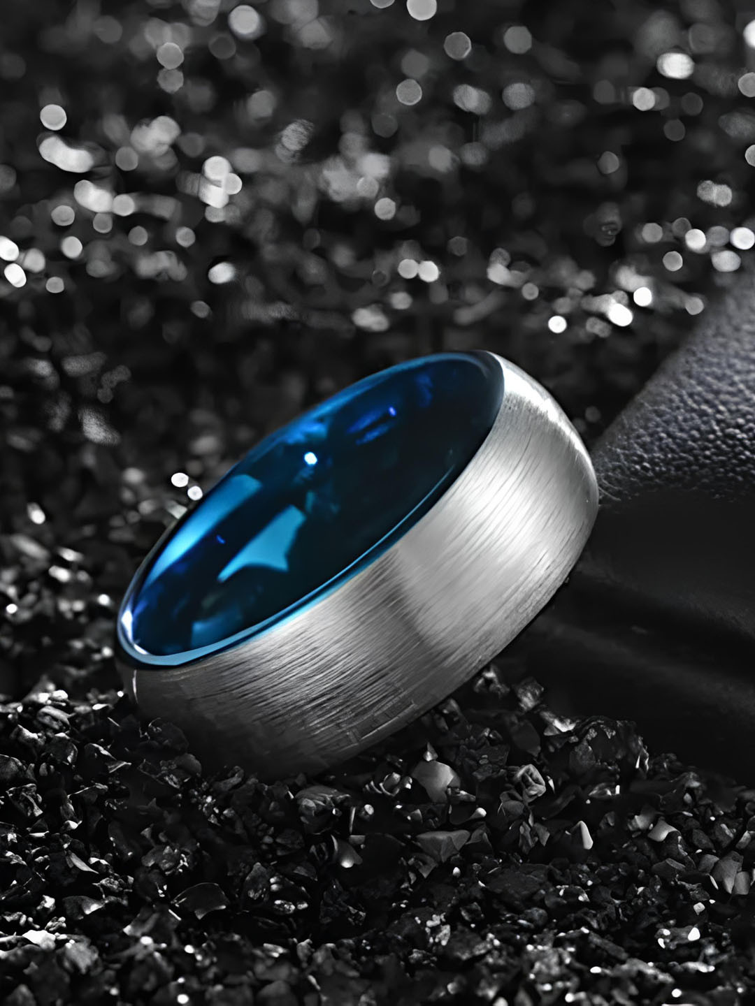 KARISHMA KREATIONS Unisex Tungstun Finger Ring