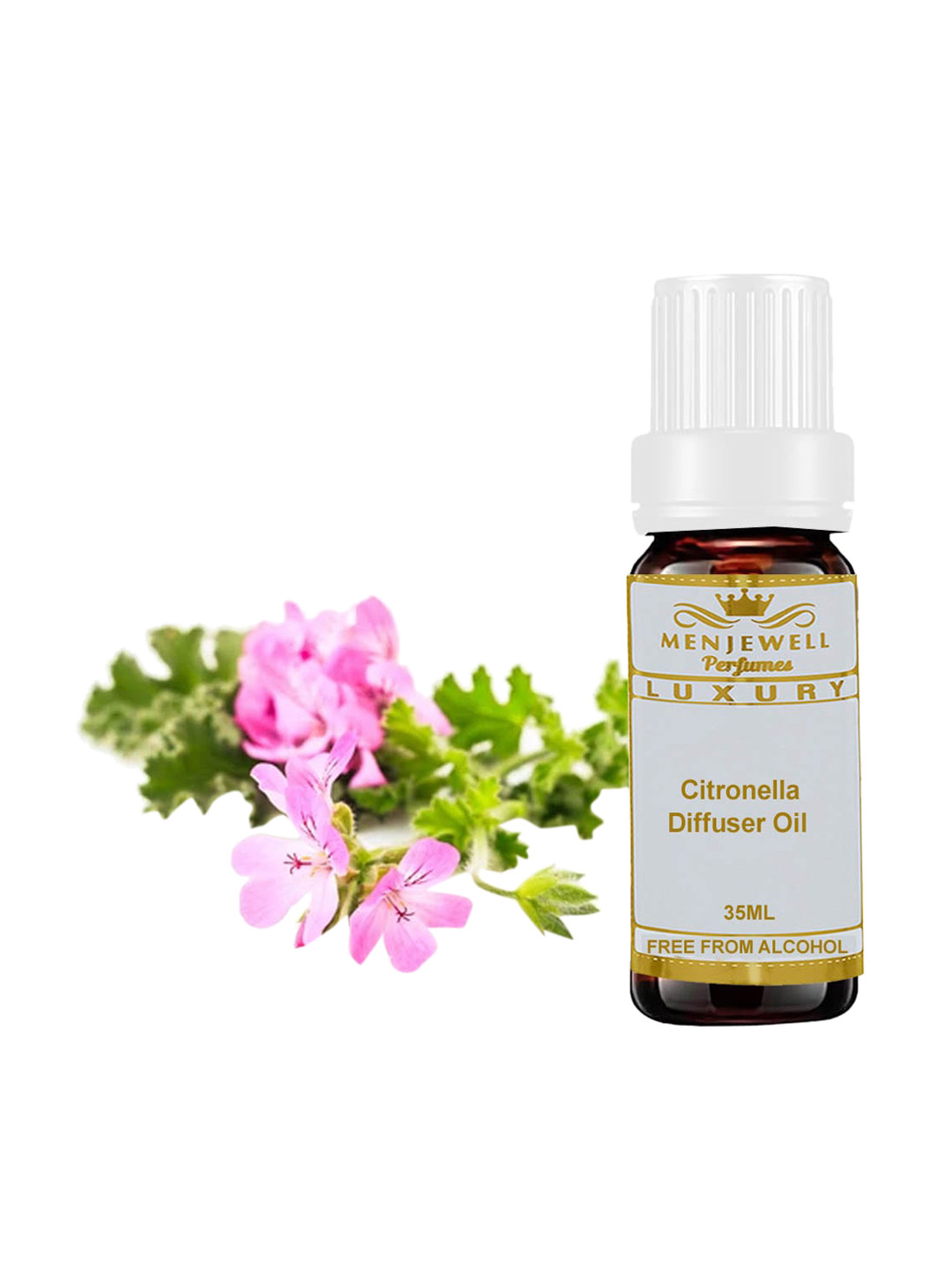 Menjewell Black Citronella Aroma Oil Diffuser 35ml