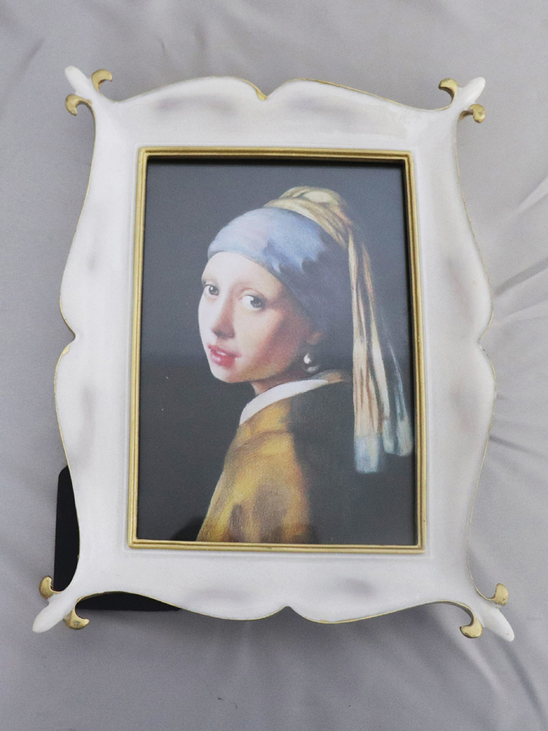 Art Street White Vintage Table Photo Frame