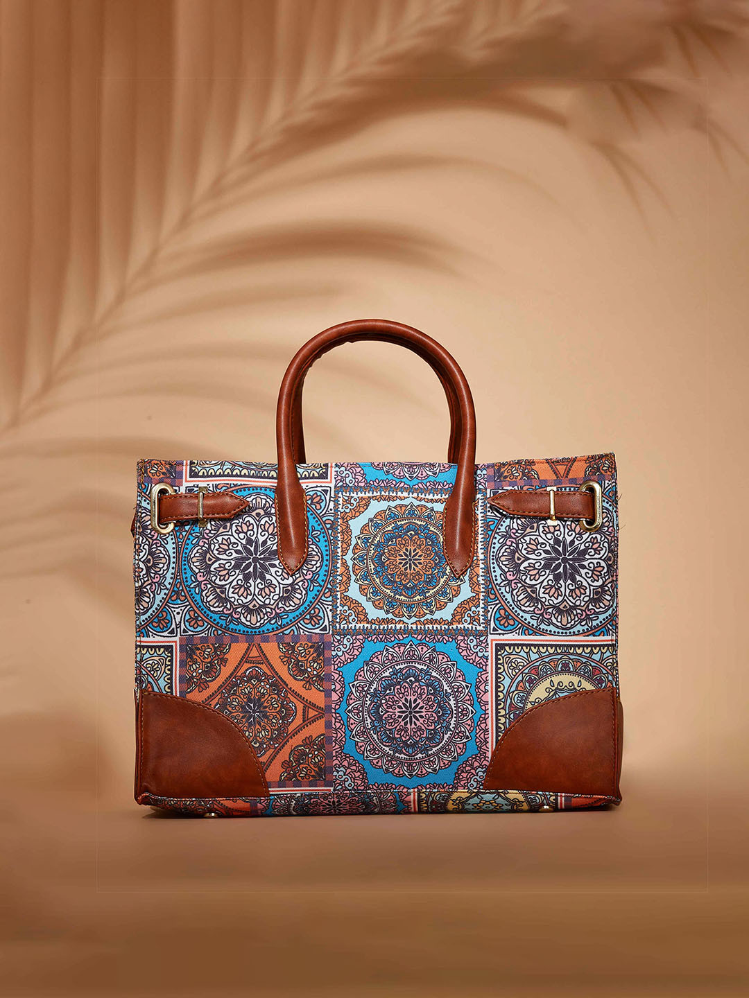 FARGO Printed Canvas 15 Inch Laptop Handheld Bag