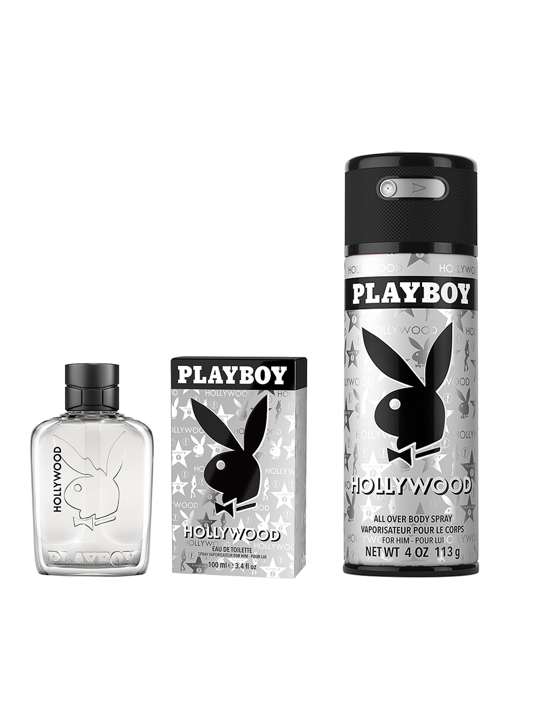 Playboy hollywood body spray 4 cheap oz