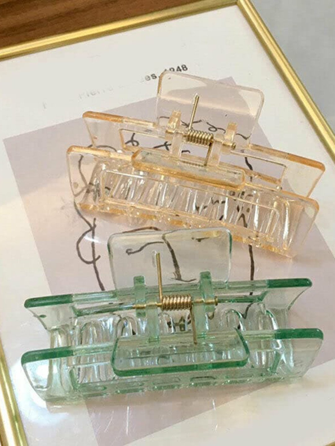 CHRONEX Set of 4 Assorted Claw Clips