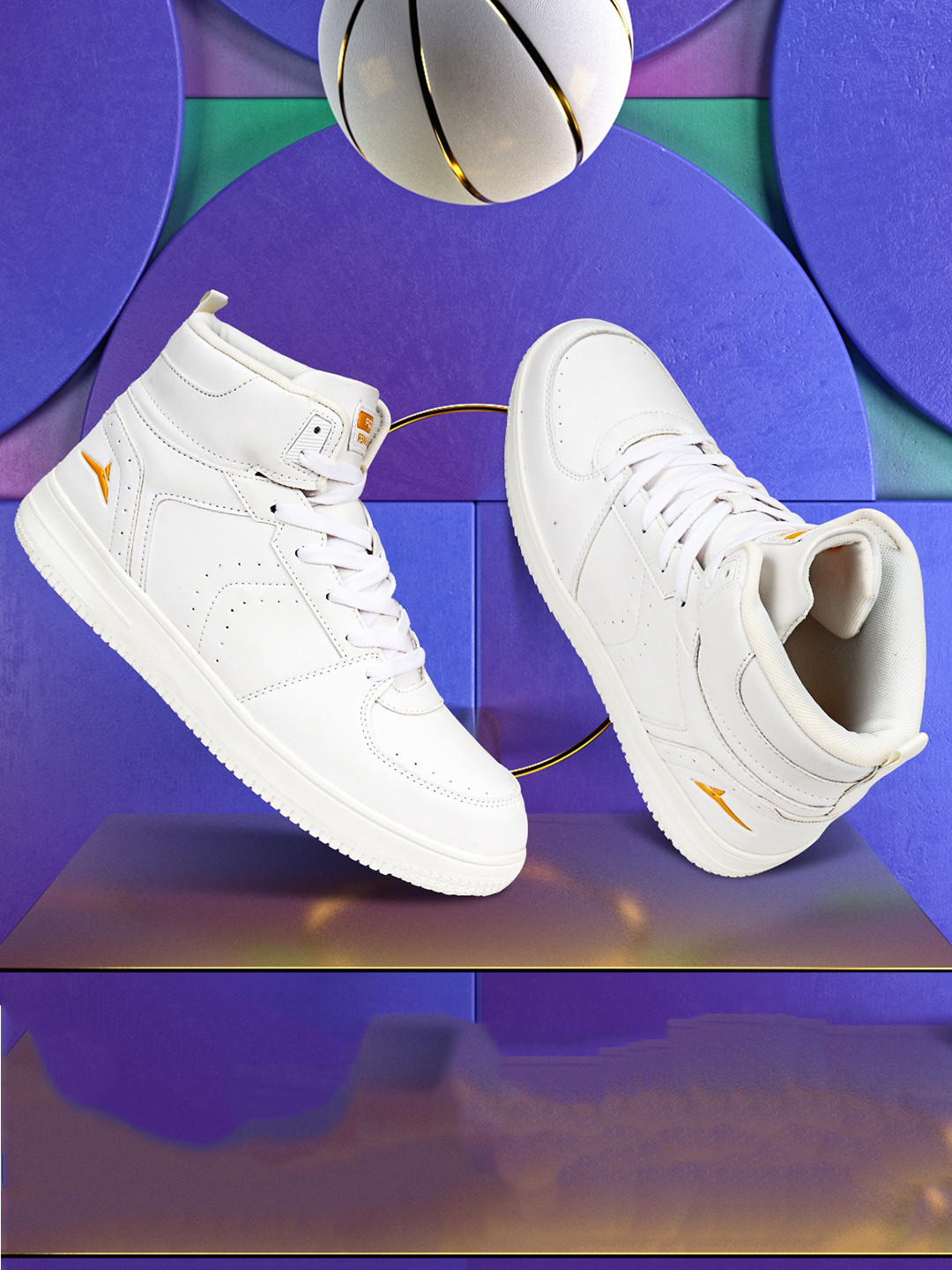 JQR Men STYLE-006 High Ankle Sneakers