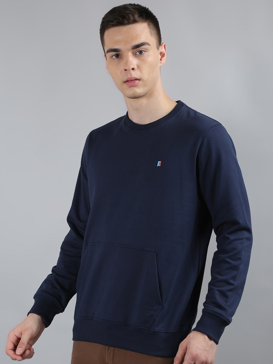 TIM PARIS Men Pullover Cotton Sweatshirt